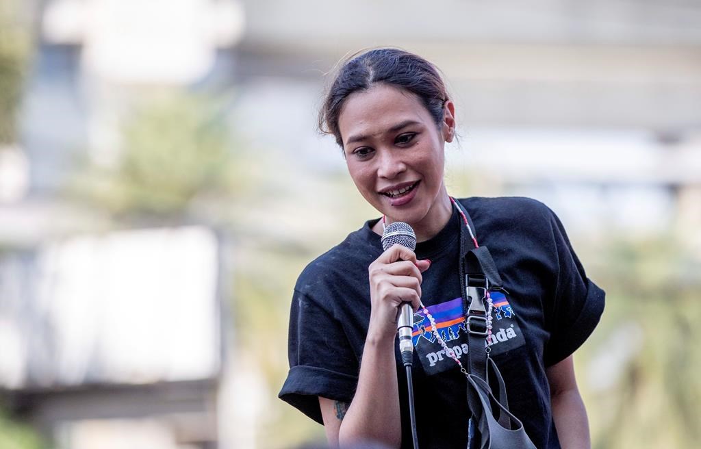 Thai actress aiding protests charged with insulting monarchy - Vimarsana News