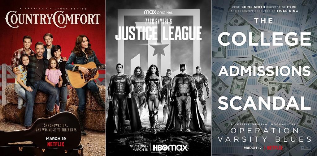 New this week: 'Justice League,' 'Country Comfort' & scandal - Vimarsana News